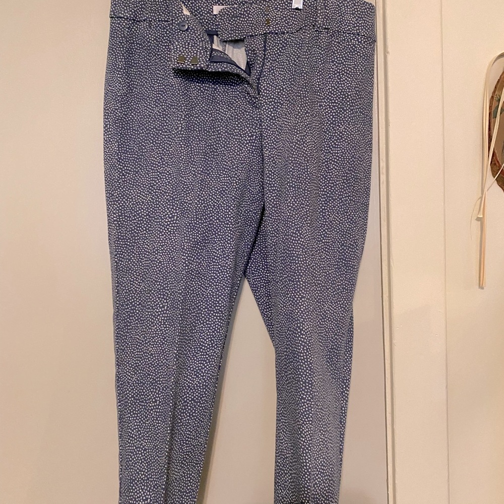 Blue and white Loft The Riviera Pant